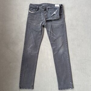 Diesel Iakop Regular Slim Tapered Jeans Size 31 Distressed L31 READ